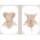 Blood Supply Cupid's Casket of Poems Heart Chest Rococo Corset Top(Full Payment Without Shipping)